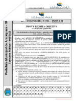 415 - Engenheiro Civil - Prova 01: Nome