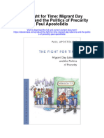 The Fight For Time Migrant Day Laborers and The Politics of Precarity Paul Apostolidis Full Chapter