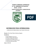 Corredores Internacionales Bolivia - DFI Grupo 5