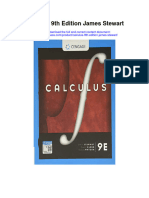 Calculus 9Th Edition James Stewart Full Chapter