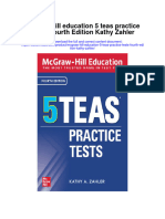Mcgraw Hill Education 5 Teas Practice Tests Fourth Edition Kathy Zahler Full Chapter