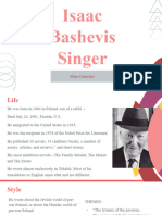 Isaac Bashevis Singer