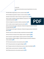 Normativa de La Matriz de Identificacion de Peligro Auto Motriz Sijas S.A.S