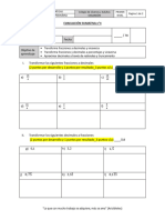 EVALUACIÓN Sumativa 4 Mat 1er Nivel