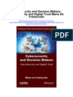 Download Cybersecurity And Decision Makers Data Security And Digital Trust Marie De Freminville full chapter
