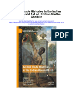Download Animal Trade Histories In The Indian Ocean World 1St Ed Edition Martha Chaiklin full chapter