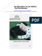 Animal Rights Education 1St Ed Edition Kai Horsthemke Full Chapter