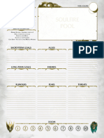 Warhammer Age of Sigmar Roleplay - Soulbound - Party Sheet
