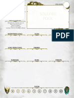 Warhammer Age of Sigmar Roleplay - Soulbound - Party Sheet - Fillable