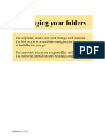 Managing Your Folders: Resource M