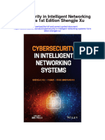Download Cybersecurity In Intelligent Networking Systems 1St Edition Shengjie Xu full chapter