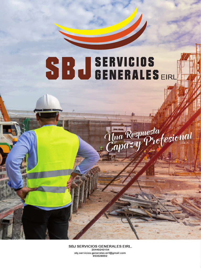 Brochure SBJ Servicios Generales Eirl | PDF
