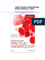 Download Dacie And Lewis Practical Haematology 12Th Edition Barbara J Bain full chapter