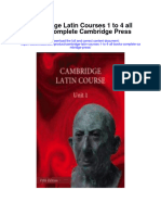 Cambridge Latin Courses 1 To 4 All Books Complete Cambridge Press Full Chapter