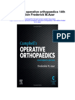 Campbells Operative Orthopaedics 14Th Edition Frederick M Azar Full Chapter