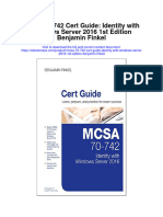 Mcsa 70 742 Cert Guide Identity With Windows Server 2016 1St Edition Benjamin Finkel Full Chapter