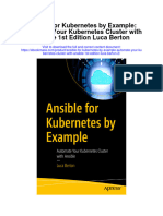 Ansible For Kubernetes by Example Automate Your Kubernetes Cluster With Ansible 1St Edition Luca Berton 2 Full Chapter