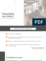 Psicanálise em Lacan I - Powerpoint