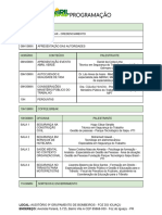 Programação Evento