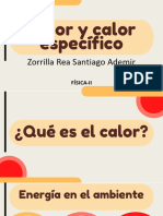  calor y calor especifico FÍSICA 