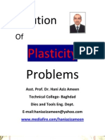 Solution of Plasticity Problems - Hani Aziz Ameen