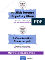 ANÁLISIS FORENSE DE PELOS Y FIBRAS