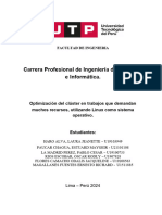 Cluster - Sistema Distribuidos