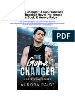 The Game Changer A San Francisco Rockets Baseball Novel Hot Streak Series Book 1 Aurora Paige 2 Full Chapter