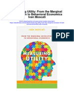 Download Measuring Utility From The Marginal Revolution To Behavioral Economics Ivan Moscati full chapter