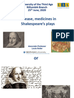 Medicine in Shakespeare