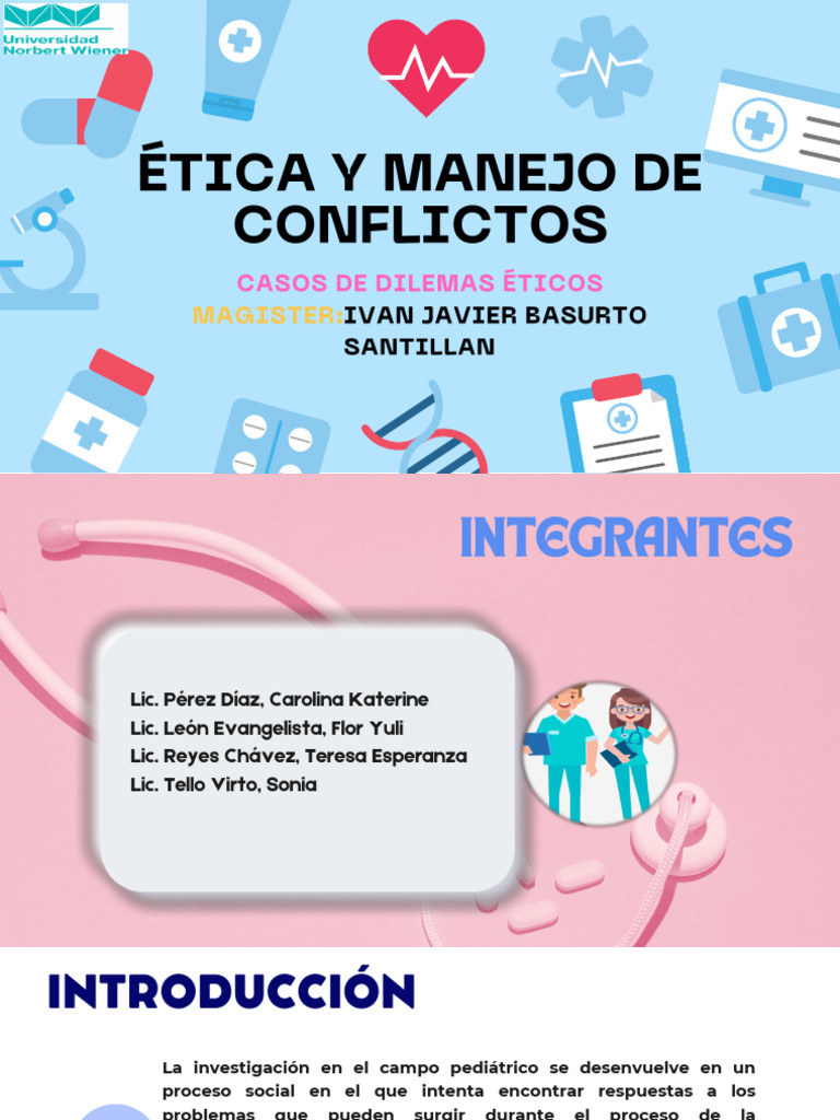 Etica y Conflictos Trabajo | PDF | Enfermería | Consentimiento informado