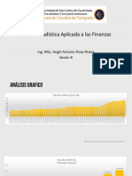 005af Estadística Aplicada A Las Finanzas: Ing. Msc. Angel Antonio Rivas Rivera Sesión 8