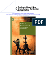 Download Dance In Contested Land New Intercultural Dramaturgies 1St Edition Rachael Swain full chapter