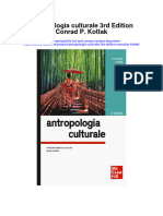 Antropologia Culturale 3Rd Edition Conrad P Kottak Full Chapter