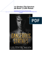 Dangerous Strokes The Sanctum Syndicate Book 1 Lilith Roman Full Chapter
