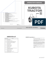 M6040 ROPS Tractor Operator Manual