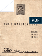 Iso Rivolta IR 300 and IR 340 Manual