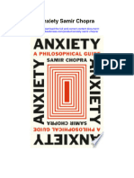 Anxiety Samir Chopra Full Chapter