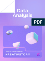 Data Analysis Hands-On Training Program