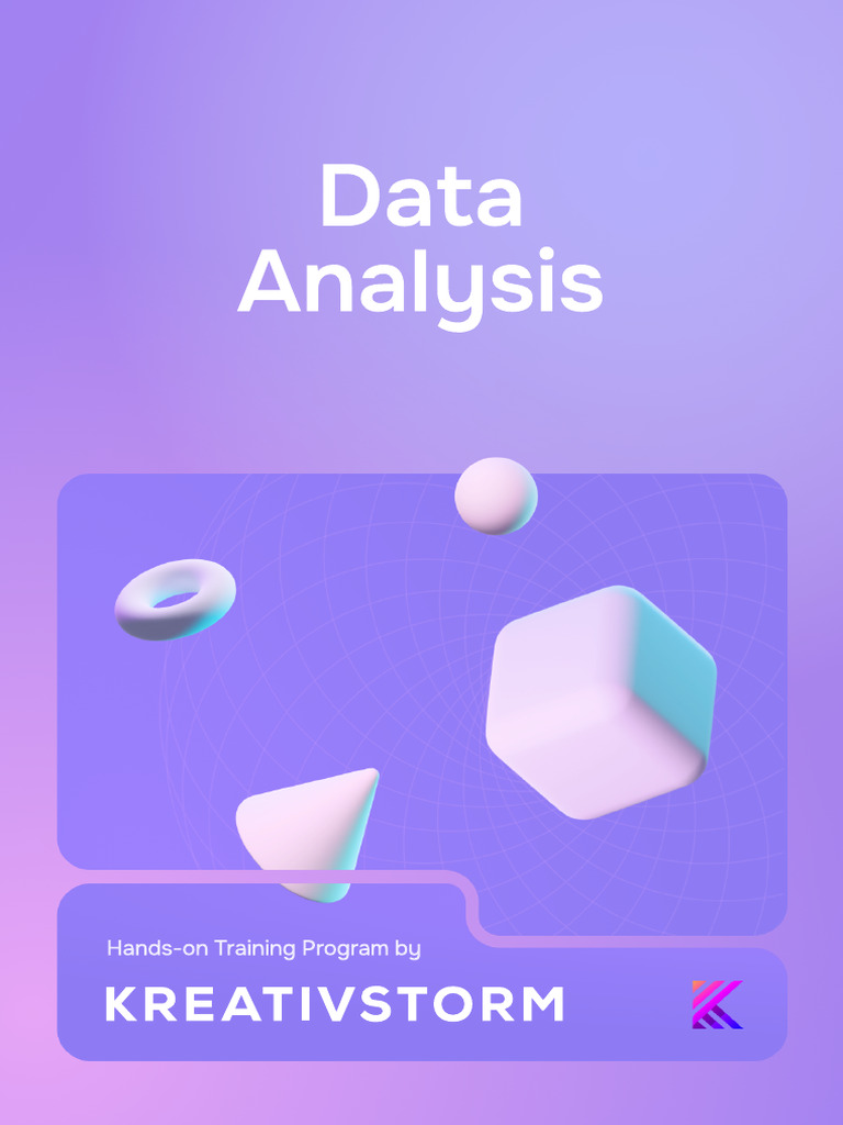 Data analysis hands on training program download free pdf