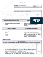 Comparing Flowers Lesson Plan