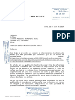 Carta Notarial de Ana María Forno