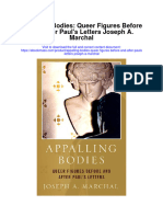 Download Appalling Bodies Queer Figures Before And After Pauls Letters Joseph A Marchal full chapter