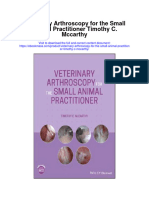 Download Veterinary Arthroscopy For The Small Animal Practitioner Timothy C Mccarthy all chapter