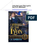 Captivated by The Lyon The Lyons Den C H Admirand Full Chapter