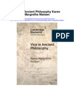 Download Vice In Ancient Philosophy Karen Margrethe Nielsen all chapter