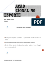 Aula 07 - NAF - Avaliação Nutricional No Esporte - Parte II