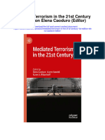 Mediated Terrorism in The 21St Century 1St Edition Elena Caoduro Editor Full Chapter