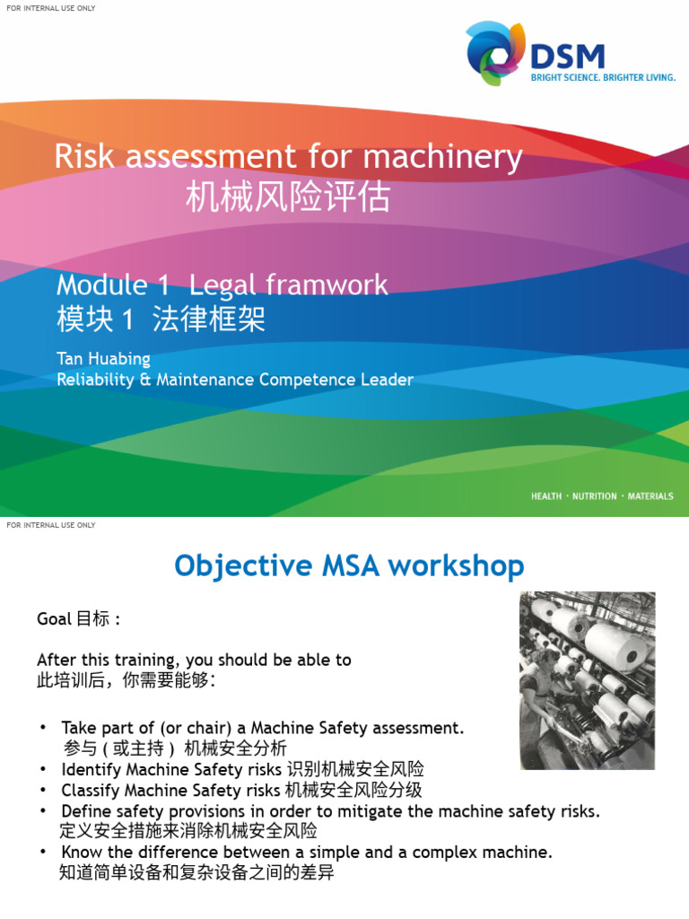 Machine Safety Risk Assessment Training | PDF | Risk | Risk Assessment