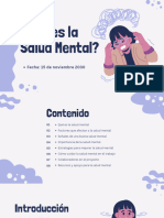 Que Es La Salud Mental